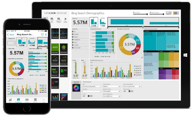 Power BI Mobile en SEOnoser